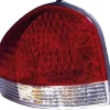 Feu arrière gauche pour HYUNDAI SANTA FE I phase 2, 2004-2006, rouge/incolore, Neuf