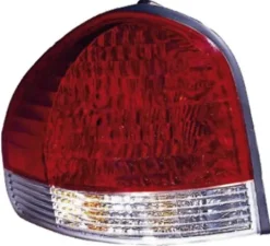 Feu arrière gauche pour HYUNDAI SANTA FE I phase 2, 2004-2006, rouge/incolore, Neuf