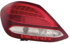Feu arrière gauche pour MERCEDES (W205) CLASSE C ph. 1 2014-2018, rouge incolore, Led, Mod. Berline 4P