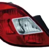 Feu arrière gauche pour OPEL CORSA D phase 2, 2011-2014, rouge/blanc, (5 portes), Neuf