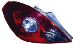 Feu arrière gauche pour OPEL CORSA D phase 2, 2011-2014, rouge/fumé, (3 portes - OPC), Neuf