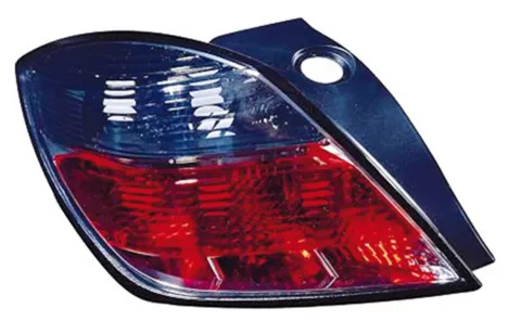 Feu arrière gauche pour OPEL ASTRA H 2007-2009, Corps Noir, Mod. 3 portes, Neuf