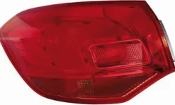 Feu arrière gauche pour OPEL ASTRA J 2010-2012, Rouge, Extérieure, Mod. S.W., Neuf