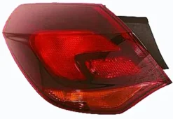 Feu arrière gauche pour OPEL ASTRA J 2010-2012, Rouge foncé, Extérieure, Mod. 5 portes, Neuf