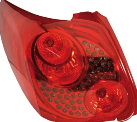 Feu arrière gauche pour PEUGEOT 207 SW phase 1, 2006-2009, (break), HELLA, Neuf