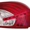 Feu arrière gauche pour PEUGEOT 208 phase 1, 2012-2015, à led, Neuf