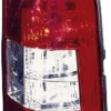 Feu arrière gauche pour PEUGEOT PARTNER I phase 2, 2006-2008, rouge/blanc, (2 portes arrière)