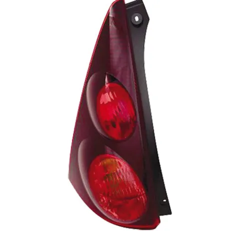 Feu arrière gauche pour PEUGEOT 107 phase 1, 2005-2008, noir, Neuf