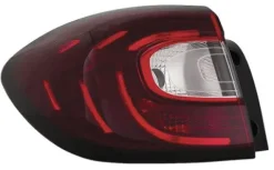 Feu arrière gauche pour RENAULT CAPTUR, 2017-2019, externe, à LED, blanc et rouge, Neuf