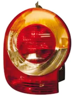 Feu arrière gauche pour RENAULT MODUS de 2004 à 2008, orange/rouge, Neuf