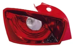 Feu arrière gauche pour SEAT IBIZA IV phase 1, 2008-2012, rouge, (5 portes), Neuf