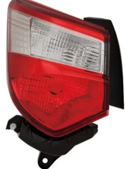 Feu arrière gauche pour TOYOTA YARIS III phase 3, 2017-2020, externe, blanc et rouge, Neuf