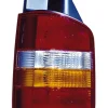Feu arrière gauche pour VOLKSWAGEN TRANSPORTER T5, 2003-2009, (2 portes arrière), rouge/orange fumé, Neuf