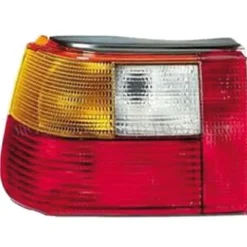 Feu arrière gauche pour VOLKSWAGEN POLO III CLASSIC SW, 1996-1999, rouge/orange, Neuf