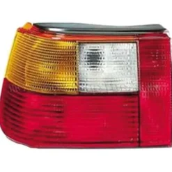 Feu arrière gauche pour VOLKSWAGEN POLO III phase 1, 1994-1999, rouge/orange, Neuf