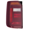 Feu arrière gauche pour VOLKSWAGEN CADDY IV, 2015-2020, mod. hayon, fond noir, neuf