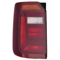 Feu arrière gauche pour VOLKSWAGEN CADDY IV, 2015-2020, mod. hayon, fond noir, neuf