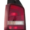 Feu arrière gauche pour VOLKSWAGEN TRANSPORTER T5, 2009-2015, (hayon), rouge/fumé, Neuf