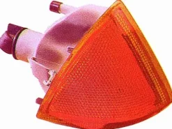 Feu avant droit pour CITROËN AX 1986-1991, orange, avec porte lampe, Neuf