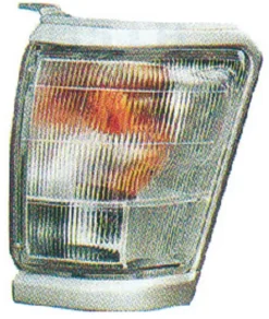 Feu avant gauche pour TOYOTA HILUX PICK UP 1998-2000, Profil Gris, Neuf