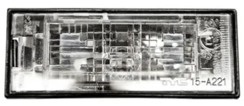 Feu éclaireur de plaque d'immatriculation arrière pour DACIA SANDERO II phase 2, 2016-2020, Neuf