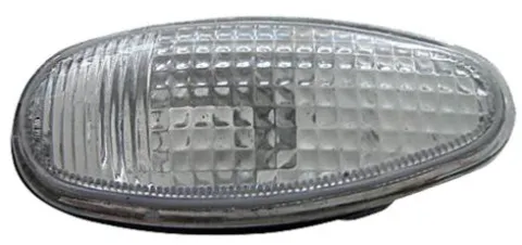 Feu clignotant aile avant droit ou gauche pour MITSUBISHI PAJERO III phase 2, 2003-2006, répétiteur blanc, Neuf