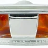 Feu clignotant aile avant droit pour OPEL ASTRA H GTC 2004-2011, Transparent Incolore, Bordure noir