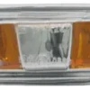 Feu clignotant aile avant droit pour OPEL ASTRA H 2004-2007, Transparent Incolore, Bordure noire
