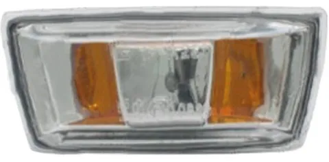 Feu clignotant aile avant droit pour OPEL ASTRA H 2004-2007, Transparent Incolore, Bordure noire