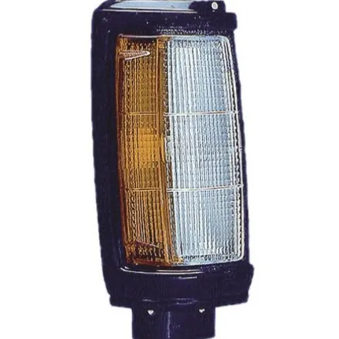 Feu clignotant avant droit pour MITSUBISHI L200 II phase 1, 1987-1993, incolore-orange, profil noir, Neuf