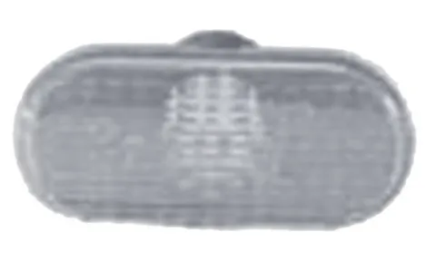 Feu clignotant répétiteur droit ou gauche pour RENAULT KANGOO I ph.1, 1997-2003, blanc, aile avant