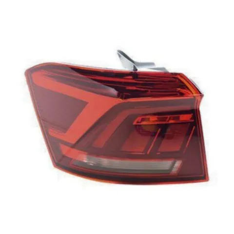 Feu d'aile arrière gauche pour VOLKSWAGEN T-ROC 2017-2022, avec porte-lampe, rouge, montage A.L., Neuf