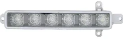 Feu de jour avant droit ou gauche pour TOYOTA AYGO I phase 3, 2012-2014, feu diurne à Led, fumé