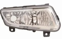 Feu de jour diurne avant droit pour VOLKSWAGEN POLO V ph.1, 2009-2014, fond chromé, pare chocs avant