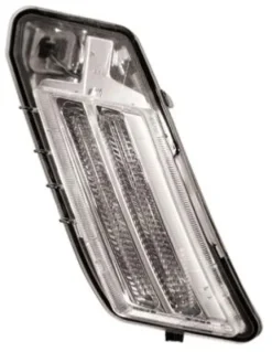 Feu diurne avant droit pour VOLVO XC60 I phase 1, 2008-2013, pare chocs avant, à LED, blanc, Neuf