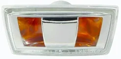 Feu répétiteur clignotant droit pour OPEL CORSA D phase 2, 2011-2014, contour gris, aile avant