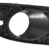 Grille avant droite pour SEAT LEON II ph. 1 2005-2009, trou feu antibrouillard, Neuve