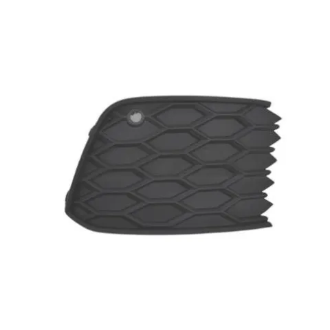 Grille avant gauche pour VOLKSWAGEN GOLF VIII GTI/GTD depuis 2020, avec support, noire, Neuve
