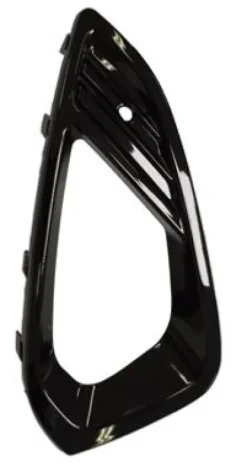 Grille calandre droite pour FORD FIESTA VII ph.1 2017-2021, noire brillante, trou antibrouillard, mod. ACTIVE, pare chocs avant, Neuve