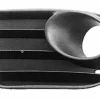 Grille calandre gauche pour FIAT PUNTO II ph.2 2003-2009 noire trou antibrouillard, pare chocs avant