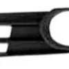 Grille calandre gauche pour VOLKSWAGEN TOURAN I ph.2 2006-2010 trou antibrouillard, pare chocs avant