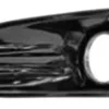 Grille calandre gauche pour FORD FIESTA VI ph.2 , 2013-2016 noire brillante, trou feu antibrouillard
