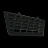 Grille calandre supérieure droite pour SEAT IBIZA III phase 1, 2002-2006, noire, pare chocs avant