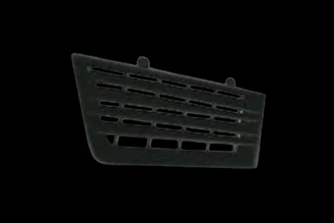 Grille calandre supérieure droite pour SEAT IBIZA III phase 2, 2006-2008, noire, pare chocs avant