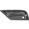 Grille de calandre avant gauche pour VOLKSWAGEN TIGUAN II phase 1, 2016-2020, trou radar, noire/chromée, neuve