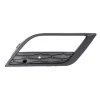 Grille de calandre droite pour SEAT LEON III ph. 1 2013-2016, trou antibrouillard, noire, Neuve