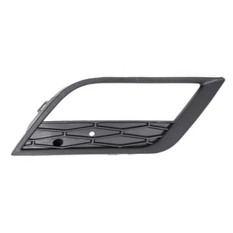 Grille de calandre droite pour SEAT LEON III ph. 1 2013-2016, trou antibrouillard, noire, Neuve