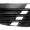 Grille de calandre droite pour FORD FIESTA V phase 1, 2002-2005, noire, pare chocs avant, Neuve