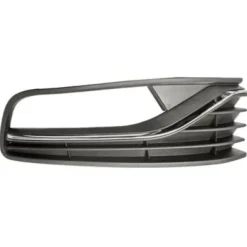 Grille de calandre droite pour VOLKSWAGEN POLO V phase 2, 2014-2017, noire, chromée, trou feu