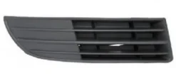 Grille de calandre droite pour VOLKSWAGEN POLO IV phase 2, 2005-2009, noire, pare chocs avant